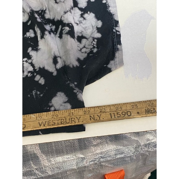 Sublime Black & White Tie Dye Graphic Sun Short Sleeve T Shirt Size Large - Picture 3 of 9